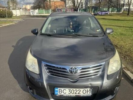 Черный Тойота Авенсис, объемом двигателя 2.2 л и пробегом 218 тыс. км за 9000 $, фото 1 на Automoto.ua