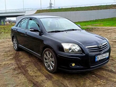 Черный Тойота Авенсис, объемом двигателя 2 л и пробегом 230 тыс. км за 7500 $, фото 1 на Automoto.ua