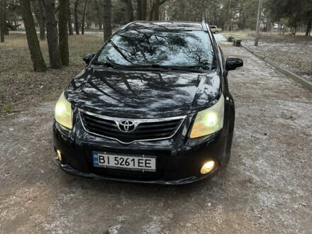 Черный Тойота Авенсис, объемом двигателя 2 л и пробегом 255 тыс. км за 7500 $, фото 1 на Automoto.ua
