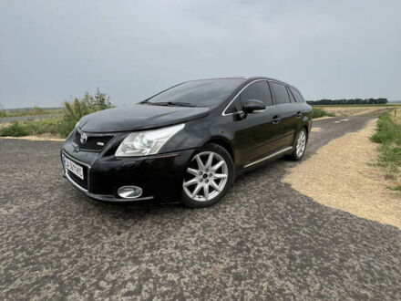 Черный Тойота Авенсис, объемом двигателя 2 л и пробегом 290 тыс. км за 6500 $, фото 1 на Automoto.ua