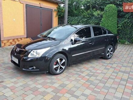 Черный Тойота Авенсис, объемом двигателя 1.6 л и пробегом 113 тыс. км за 9500 $, фото 1 на Automoto.ua