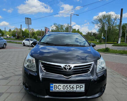 Черный Тойота Авенсис, объемом двигателя 2 л и пробегом 294 тыс. км за 8450 $, фото 1 на Automoto.ua