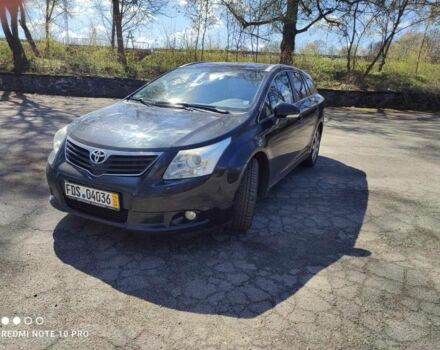 Черный Тойота Авенсис, объемом двигателя 2 л и пробегом 300 тыс. км за 4262 $, фото 1 на Automoto.ua