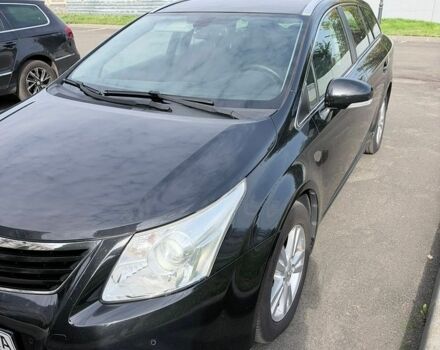 Черный Тойота Авенсис, объемом двигателя 2 л и пробегом 281 тыс. км за 7500 $, фото 1 на Automoto.ua