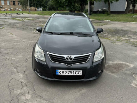 Черный Тойота Авенсис, объемом двигателя 2 л и пробегом 250 тыс. км за 8900 $, фото 1 на Automoto.ua