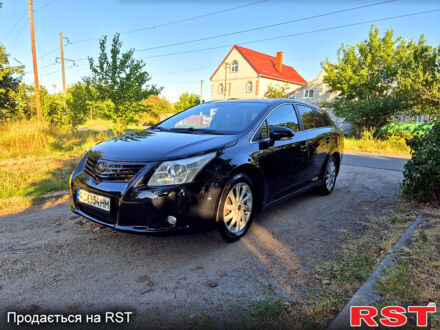 Черный Тойота Авенсис, объемом двигателя 2 л и пробегом 228 тыс. км за 6900 $, фото 1 на Automoto.ua
