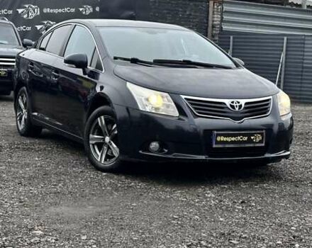 Черный Тойота Авенсис, объемом двигателя 1.8 л и пробегом 221 тыс. км за 7800 $, фото 1 на Automoto.ua