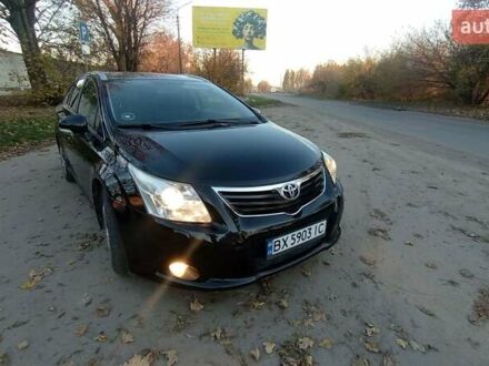 Черный Тойота Авенсис, объемом двигателя 2 л и пробегом 274 тыс. км за 8399 $, фото 1 на Automoto.ua
