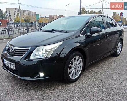 Черный Тойота Авенсис, объемом двигателя 2 л и пробегом 169 тыс. км за 9850 $, фото 1 на Automoto.ua