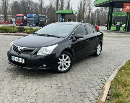 Черный Тойота Авенсис, объемом двигателя 2 л и пробегом 159 тыс. км за 8700 $, фото 1 на Automoto.ua