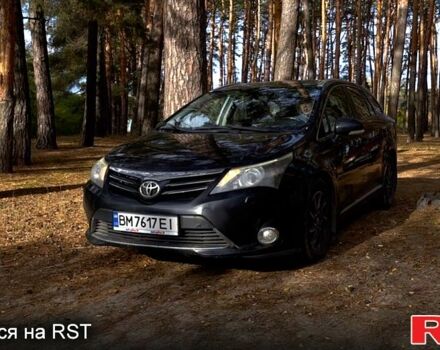 Черный Тойота Авенсис, объемом двигателя 2 л и пробегом 267 тыс. км за 12900 $, фото 1 на Automoto.ua