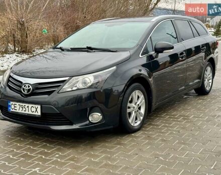 Черный Тойота Авенсис, объемом двигателя 2 л и пробегом 303 тыс. км за 9199 $, фото 1 на Automoto.ua