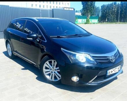 Черный Тойота Авенсис, объемом двигателя 2 л и пробегом 297 тыс. км за 261 $, фото 1 на Automoto.ua