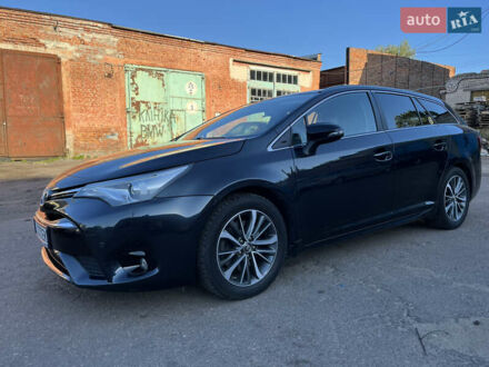 Черный Тойота Авенсис, объемом двигателя 2 л и пробегом 272 тыс. км за 11999 $, фото 1 на Automoto.ua