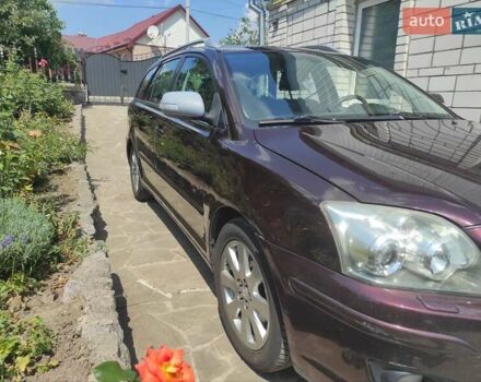 Фиолетовый Тойота Авенсис, объемом двигателя 2 л и пробегом 270 тыс. км за 6100 $, фото 5 на Automoto.ua