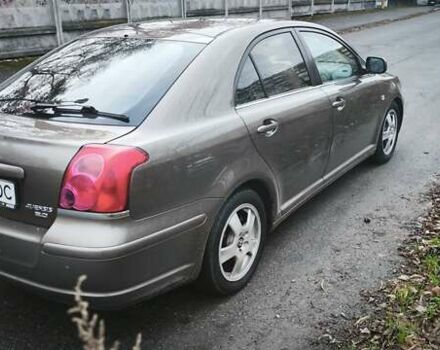 Коричневый Тойота Авенсис, объемом двигателя 2 л и пробегом 370 тыс. км за 4500 $, фото 6 на Automoto.ua