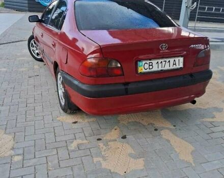 Красный Тойота Авенсис, объемом двигателя 1.8 л и пробегом 319 тыс. км за 3200 $, фото 6 на Automoto.ua