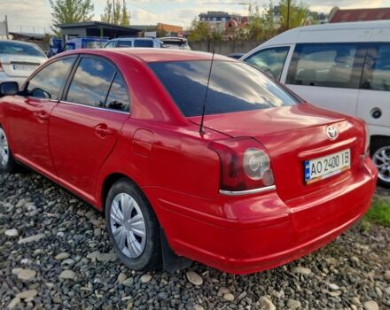 Красный Тойота Авенсис, объемом двигателя 2 л и пробегом 299 тыс. км за 3999 $, фото 3 на Automoto.ua