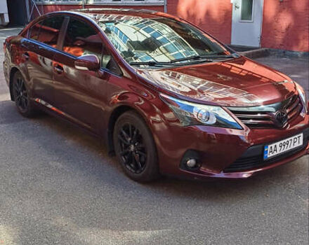 Красный Тойота Авенсис, объемом двигателя 1.99 л и пробегом 254 тыс. км за 9500 $, фото 3 на Automoto.ua
