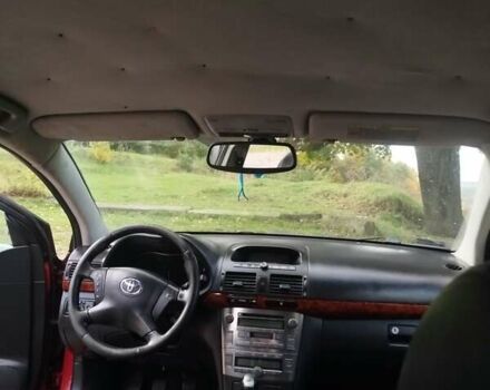 Красный Тойота Авенсис, объемом двигателя 2 л и пробегом 467 тыс. км за 4700 $, фото 1 на Automoto.ua