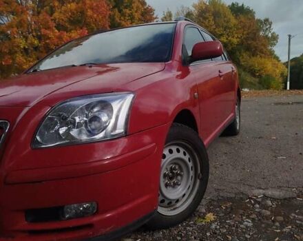 Красный Тойота Авенсис, объемом двигателя 2 л и пробегом 467 тыс. км за 4700 $, фото 9 на Automoto.ua