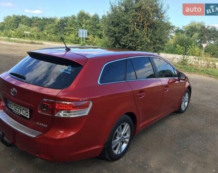 Красный Тойота Авенсис, объемом двигателя 2 л и пробегом 260 тыс. км за 9000 $, фото 14 на Automoto.ua