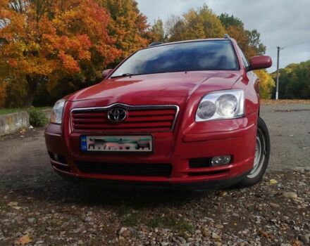 Красный Тойота Авенсис, объемом двигателя 0 л и пробегом 467 тыс. км за 4700 $, фото 1 на Automoto.ua