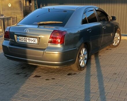 Серый Тойота Авенсис, объемом двигателя 2 л и пробегом 345 тыс. км за 5100 $, фото 6 на Automoto.ua