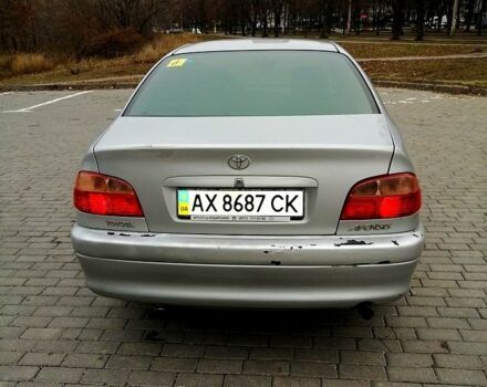 Серый Тойота Авенсис, объемом двигателя 2 л и пробегом 210 тыс. км за 4000 $, фото 3 на Automoto.ua