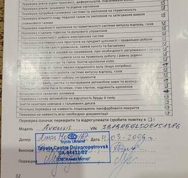 Серый Тойота Авенсис, объемом двигателя 1.79 л и пробегом 94 тыс. км за 6950 $, фото 51 на Automoto.ua