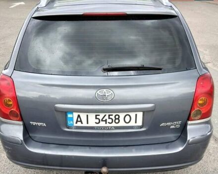 Серый Тойота Авенсис, объемом двигателя 2 л и пробегом 373 тыс. км за 6999 $, фото 2 на Automoto.ua