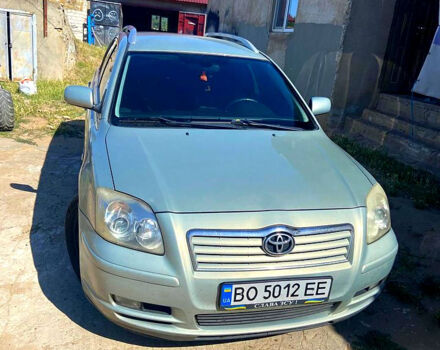 Серый Тойота Авенсис, объемом двигателя 2 л и пробегом 406 тыс. км за 4700 $, фото 1 на Automoto.ua