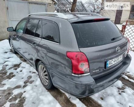 Серый Тойота Авенсис, объемом двигателя 2 л и пробегом 259 тыс. км за 4799 $, фото 7 на Automoto.ua