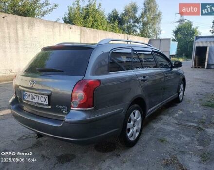 Серый Тойота Авенсис, объемом двигателя 2 л и пробегом 297 тыс. км за 6000 $, фото 4 на Automoto.ua