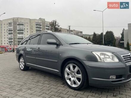 Серый Тойота Авенсис, объемом двигателя 2 л и пробегом 285 тыс. км за 5200 $, фото 1 на Automoto.ua