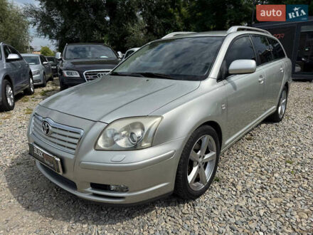 Серый Тойота Авенсис, объемом двигателя 2 л и пробегом 182 тыс. км за 6450 $, фото 1 на Automoto.ua