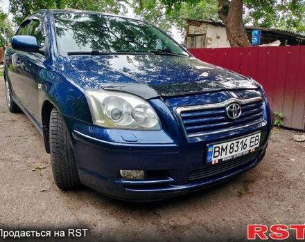 Синий Тойота Авенсис, объемом двигателя 1.8 л и пробегом 245 тыс. км за 6000 $, фото 2 на Automoto.ua