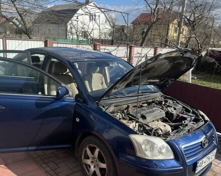 Синій Тойота Авенсіс, об'ємом двигуна 2 л та пробігом 279 тис. км за 4700 $, фото 1 на Automoto.ua