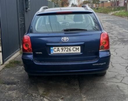 Синий Тойота Авенсис, объемом двигателя 2 л и пробегом 330 тыс. км за 4700 $, фото 2 на Automoto.ua