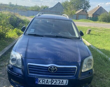 Синий Тойота Авенсис, объемом двигателя 2.2 л и пробегом 37 тыс. км за 2800 $, фото 1 на Automoto.ua