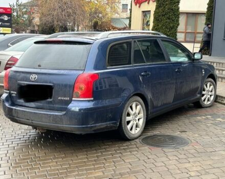 Синий Тойота Авенсис, объемом двигателя 2 л и пробегом 370 тыс. км за 2100 $, фото 2 на Automoto.ua