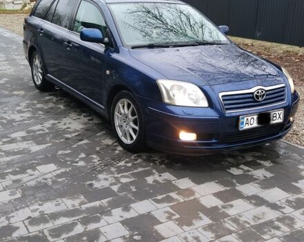 Синій Тойота Авенсіс, об'ємом двигуна 2 л та пробігом 327 тис. км за 5700 $, фото 1 на Automoto.ua