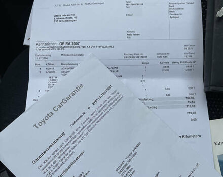 Синій Тойота Авенсіс, об'ємом двигуна 1.8 л та пробігом 217 тис. км за 6800 $, фото 35 на Automoto.ua