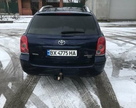 Синий Тойота Авенсис, объемом двигателя 2 л и пробегом 276 тыс. км за 6700 $, фото 5 на Automoto.ua