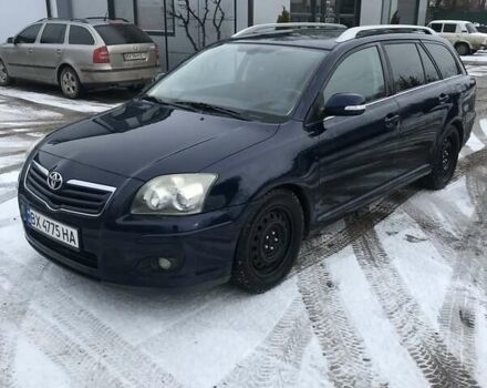 Синий Тойота Авенсис, объемом двигателя 2 л и пробегом 276 тыс. км за 6700 $, фото 1 на Automoto.ua
