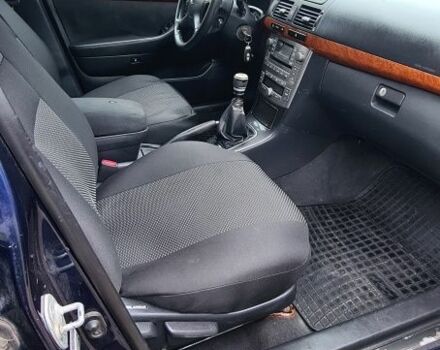 Синий Тойота Авенсис, объемом двигателя 2 л и пробегом 380 тыс. км за 3300 $, фото 8 на Automoto.ua