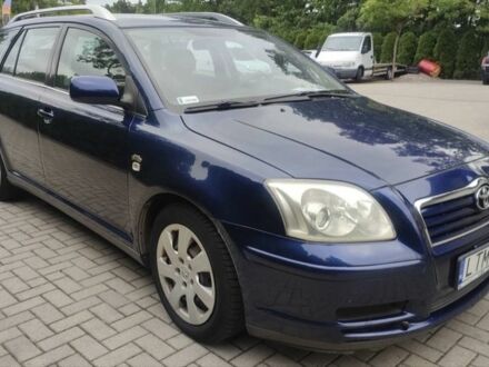 Синий Тойота Авенсис, объемом двигателя 1.99 л и пробегом 336 тыс. км за 2500 $, фото 1 на Automoto.ua