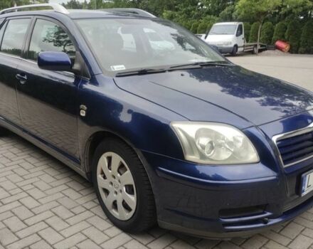 Синий Тойота Авенсис, объемом двигателя 1.99 л и пробегом 336 тыс. км за 2500 $, фото 1 на Automoto.ua