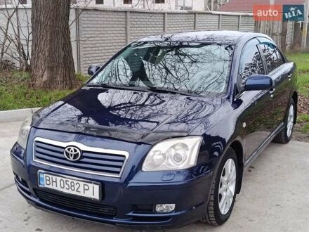 Синий Тойота Авенсис, объемом двигателя 2 л и пробегом 356 тыс. км за 5100 $, фото 1 на Automoto.ua