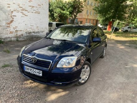 Синий Тойота Авенсис, объемом двигателя 1.6 л и пробегом 270 тыс. км за 5300 $, фото 1 на Automoto.ua